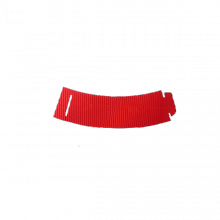 Термопояс гофрированный Красный 100 штук для стаканов 250,340мл (1000я)