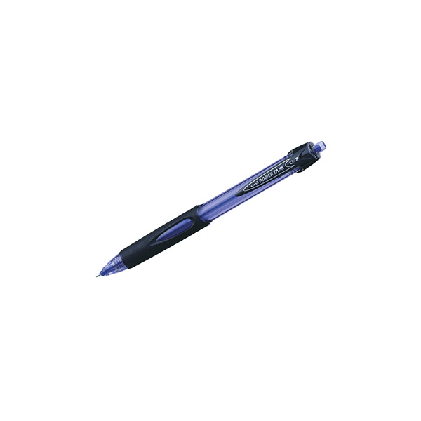 Ручка шариковая автоматическая uni POWER TANK 0.7мм | синяя