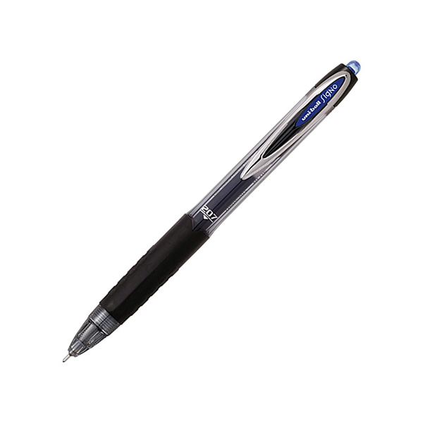Ручка гелевая автоматическая uni-ball Signo 207 micro 0.5мм синяя