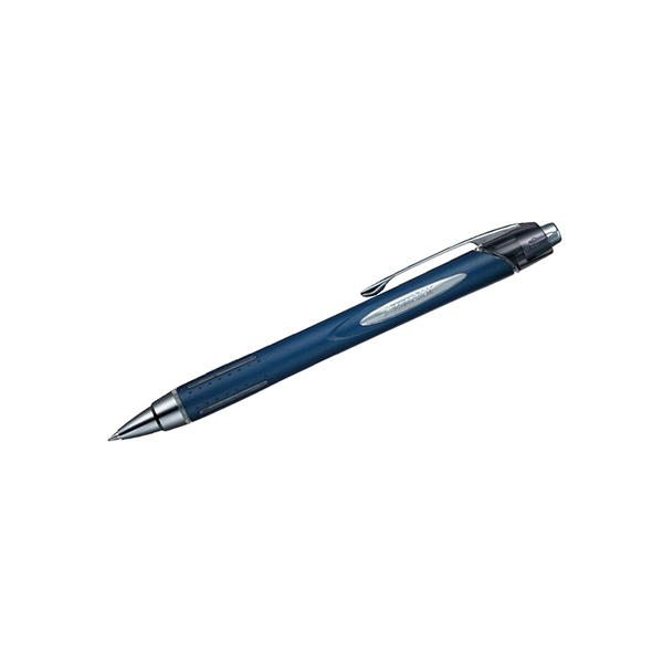 Ручка-роллер автоматическая uni JETSTREAM 0.7мм синий