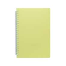 Книжка записная на пружине BuroMax "FRESH" А5 60 листов,чистый | пластиковая обложка, желтый