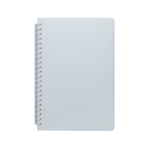 Книжка записная на пружине BuroMax "FRESH" А5 60 листов,чистый | пластиковая обложка, белый