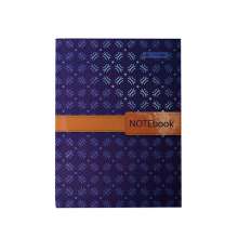 Записная книжка BuroMax INSOLITO А5 96 листов в клетку | твердая картонная обложка, синяя