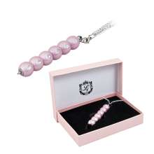 Ручка шариковая LANGRES "Secret" с кристаллами в подарочном футляре | цвет розовый