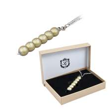 Ручка шариковая LANGRES "Secret" с кристаллами в подарочном футляре | цвет золото
