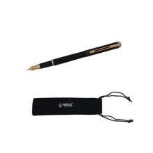 Перьевая ручка REGAL в бархатном чехле | цвет чёрный