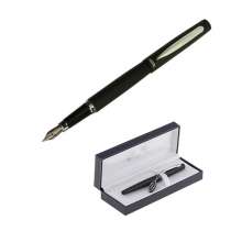 Перьевая ручка REGAL в подарочном футляре | цвет черный