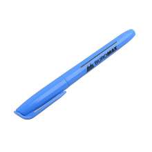 Текстовый маркер BuroMax JOBMAX 2-4 мм круглый | водная основа, цвет синий