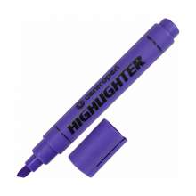 Текстовый маркер флуорисцентный CENTROPEN Fax 1-4,6мм клиновидный | цвет фиолетовый